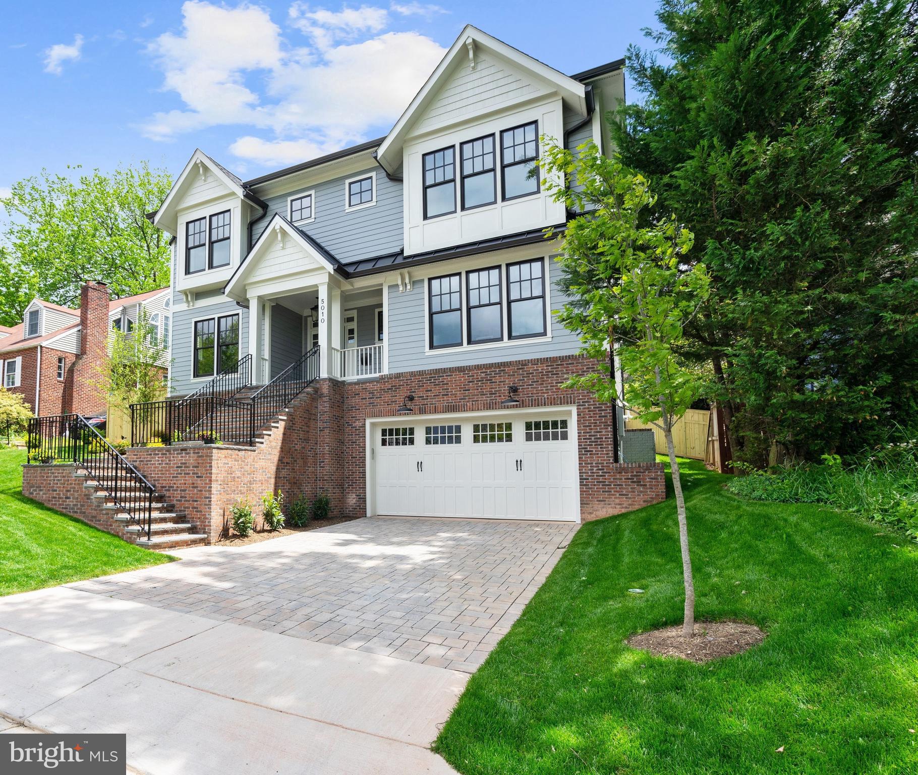 5010 25th Road North Arlington, VA 22207 - Photo 51 of 51 brick water table, HardiPlank siding