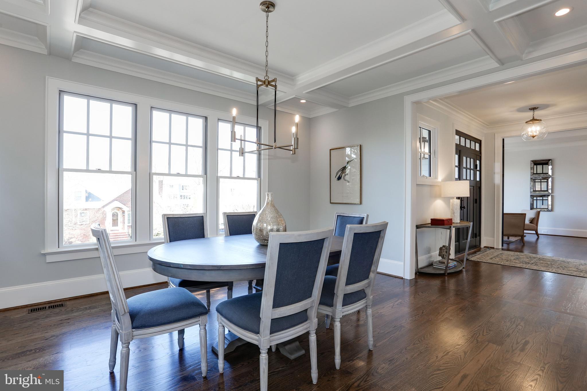 5010 25th Road North Arlington, VA 22207 - Photo 6 of 51 versatile dining room highlighted by triple wndows