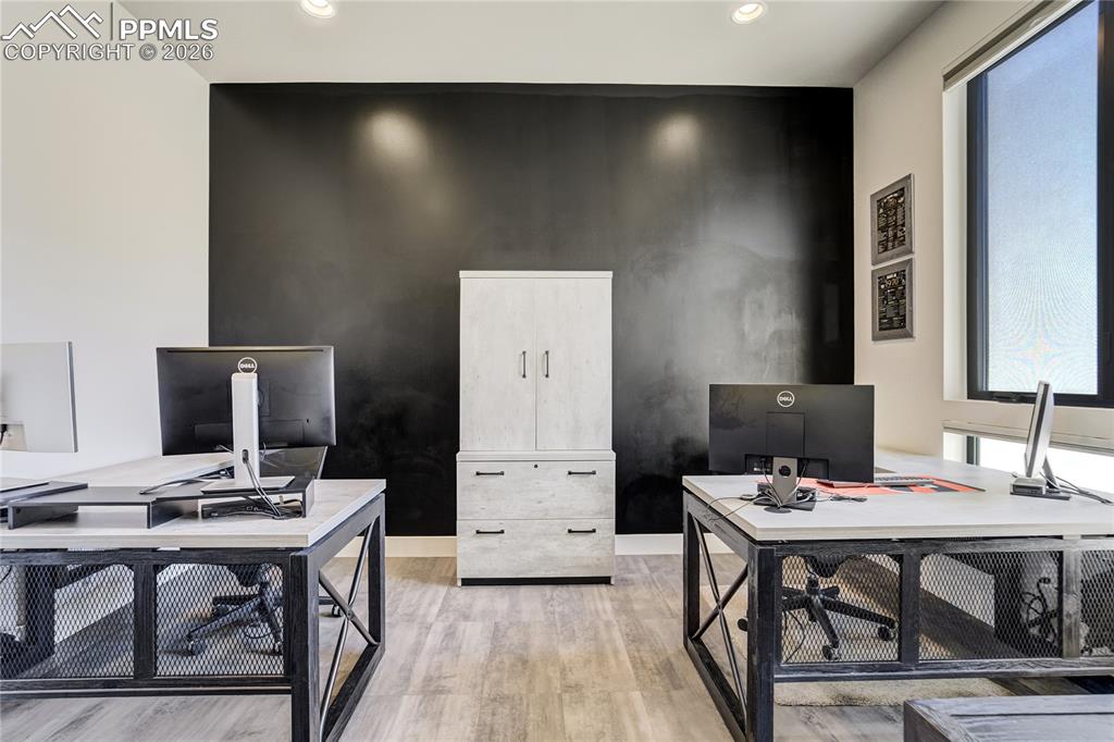 12284 Monarchos Lane Colorado Springs, CO 80921 - Photo 21 of 50 a view of a workspace with furniture