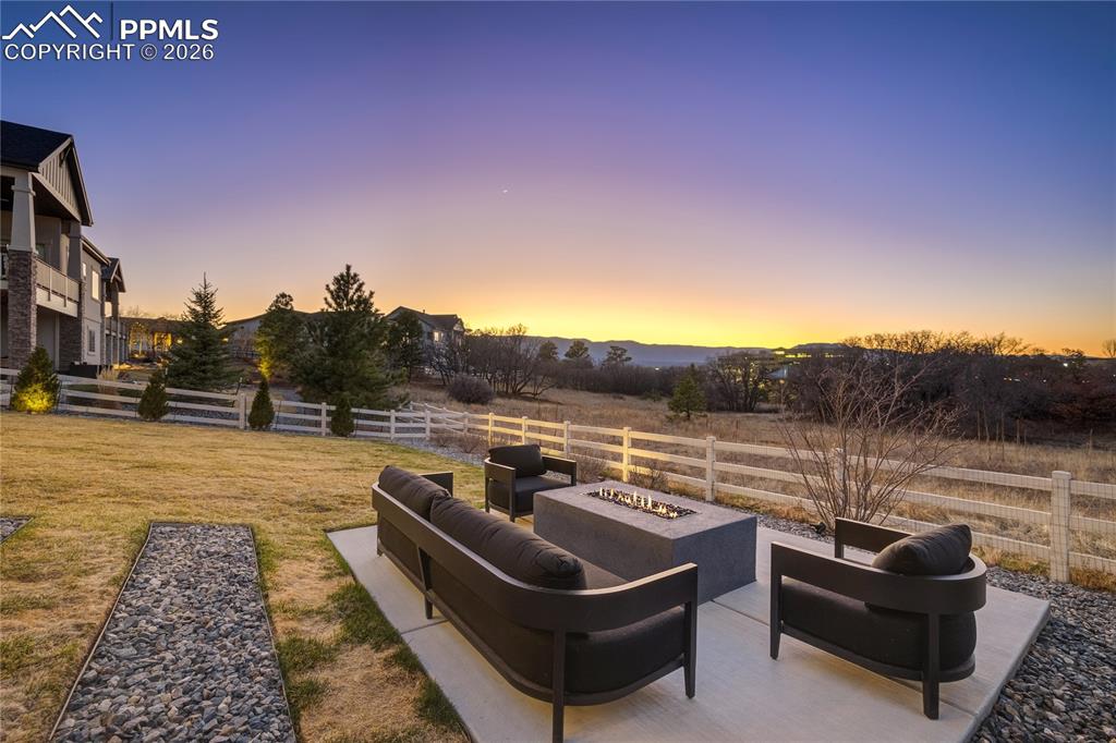12284 Monarchos Lane Colorado Springs, CO 80921 - Photo 42 of 50 a view of a couches in the roof deck