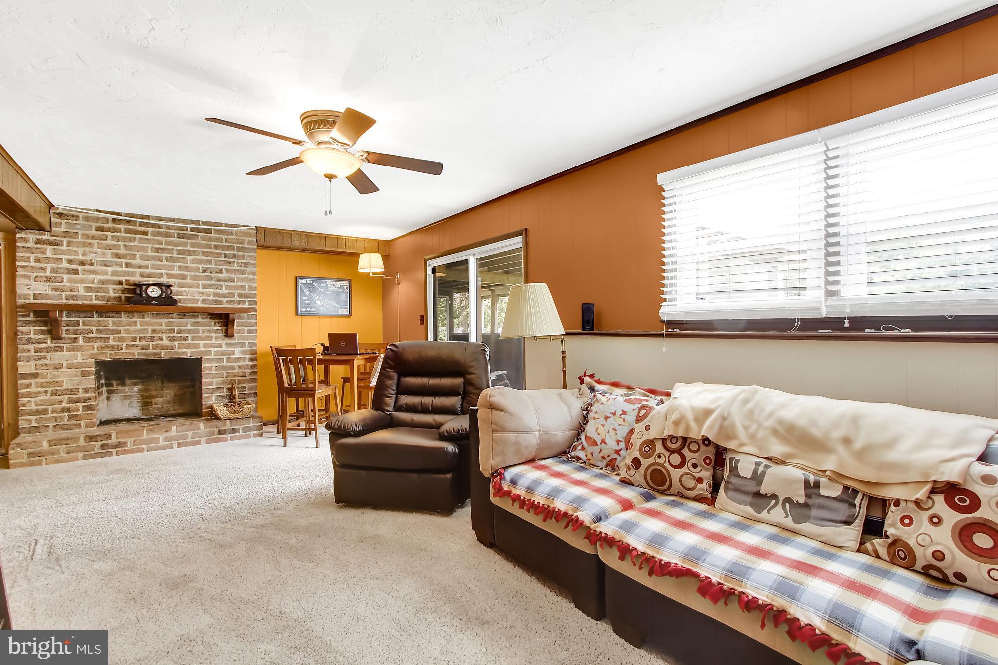 465 Clearview Road Hanover, PA 17331 - Photo 28 of 49 FAMILY ROOM WITH WOOD BURNING FIREPLACE