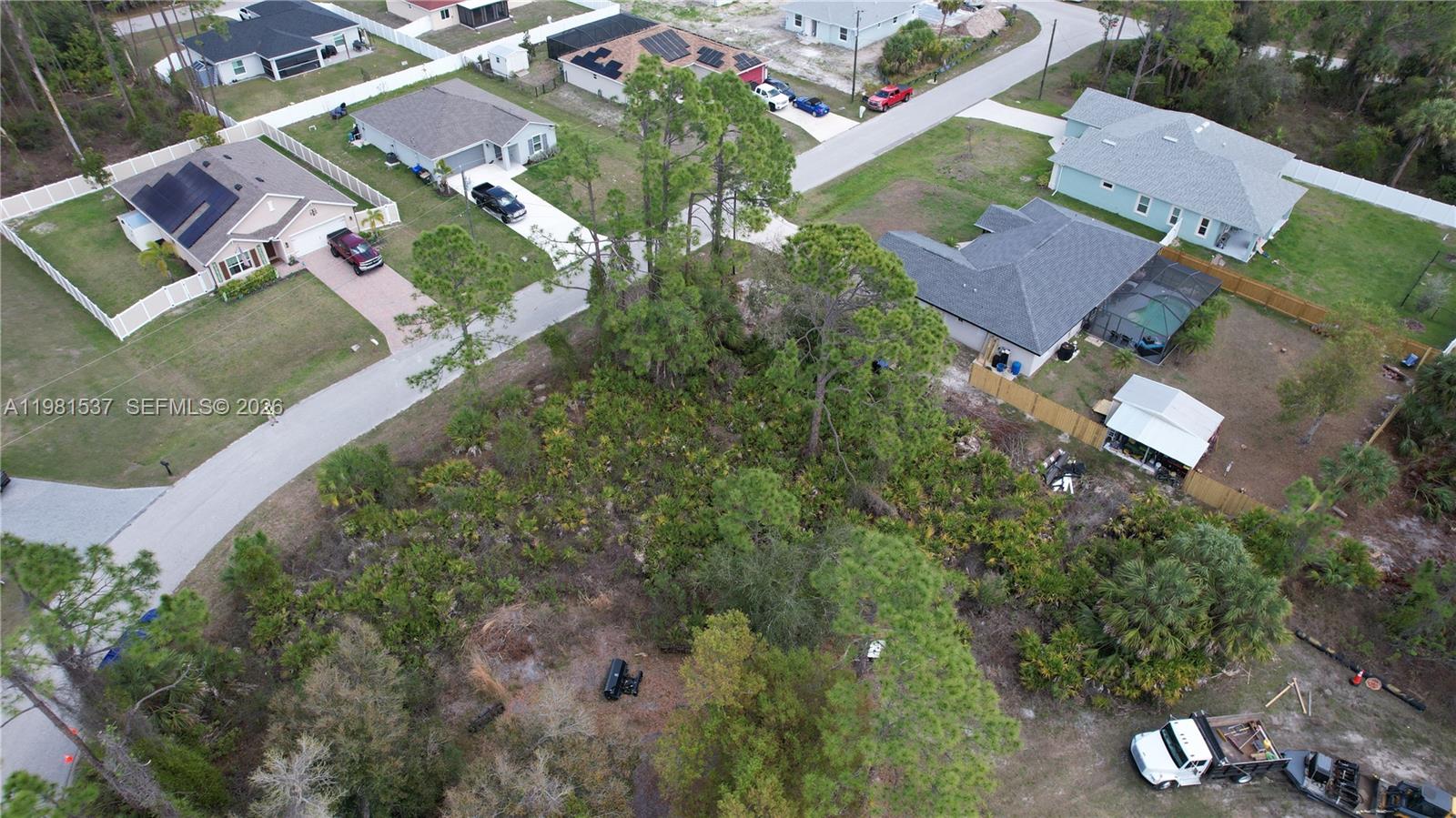 0 Gantry Road North Port, FL 34288 - Photo 8 of 26 an aerial view of residential houses with outdoor space