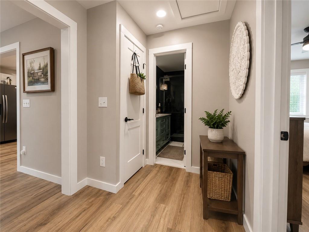 960 South Main Street Jasper, GA 30143 - Photo 7 of 12 a view of a hallway with wooden floor and a living room