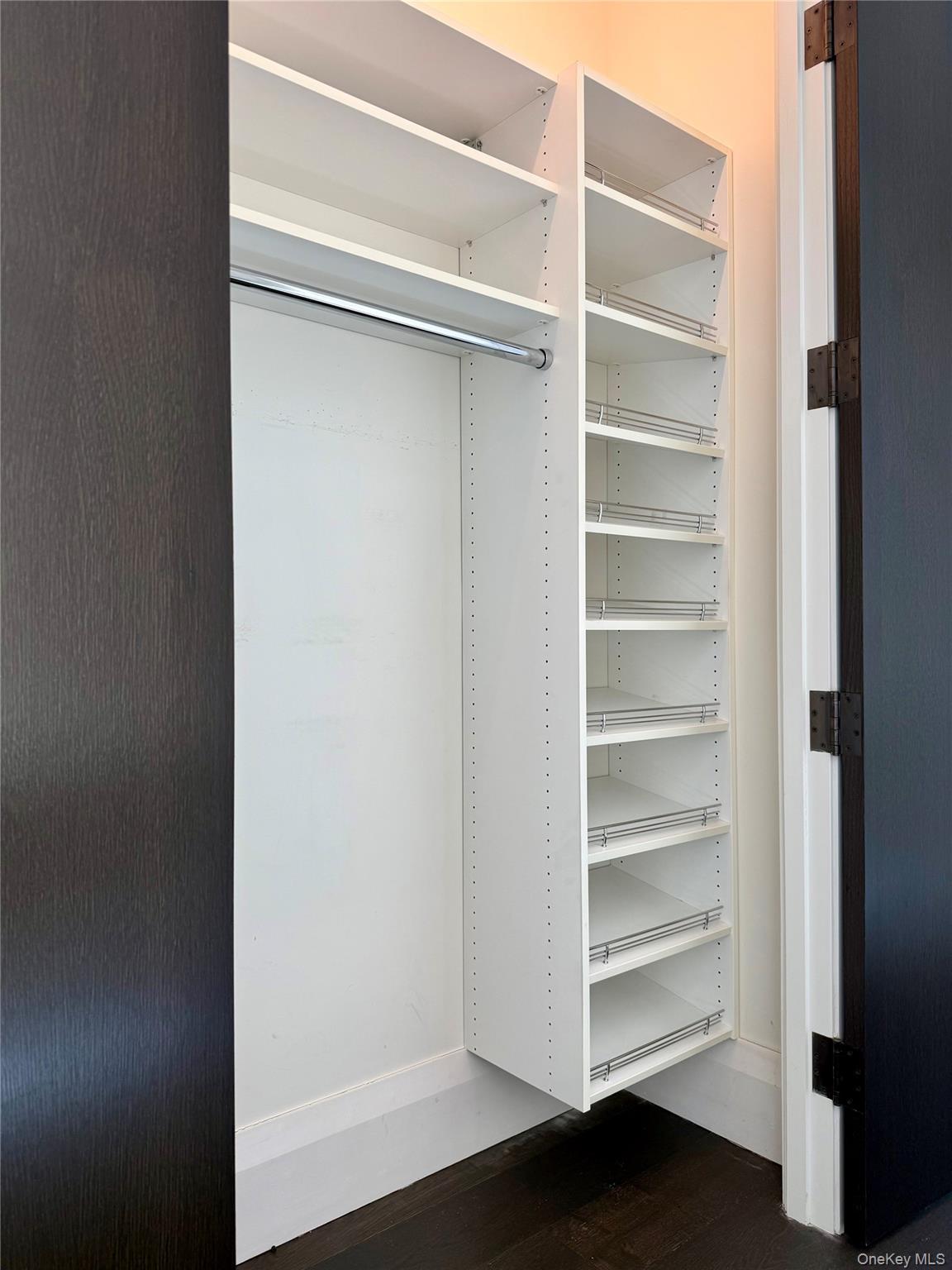 172 Madison Avenue, Unit 17C Manhattan, NY 10016 - Photo 11 of 27 a view of walk in closet with empty racks