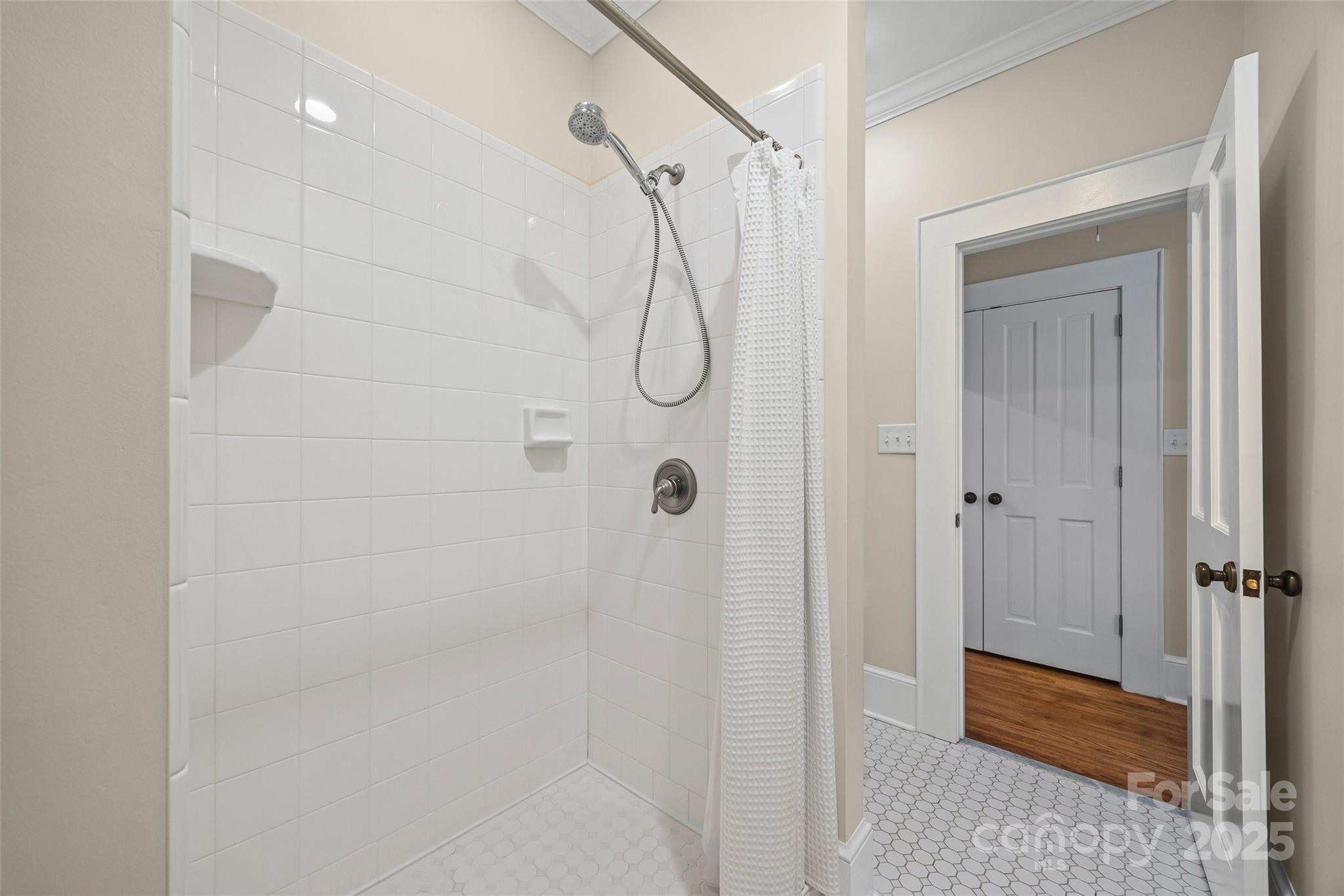 12 Wright Avenue York, SC 29745 - Photo 13 of 29 a bathroom with a glass shower door