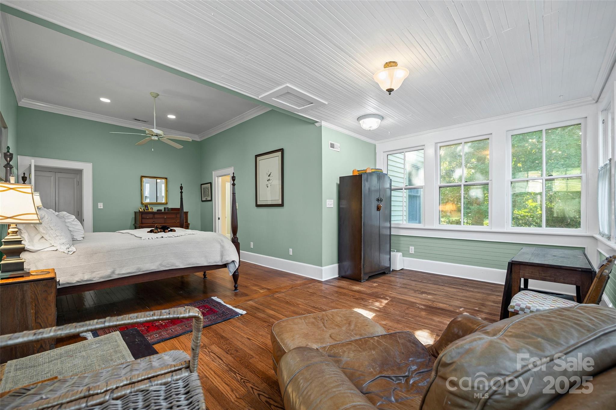 12 Wright Avenue York, SC 29745 - Photo 15 of 29 a bedroom with a bed and a chandelier