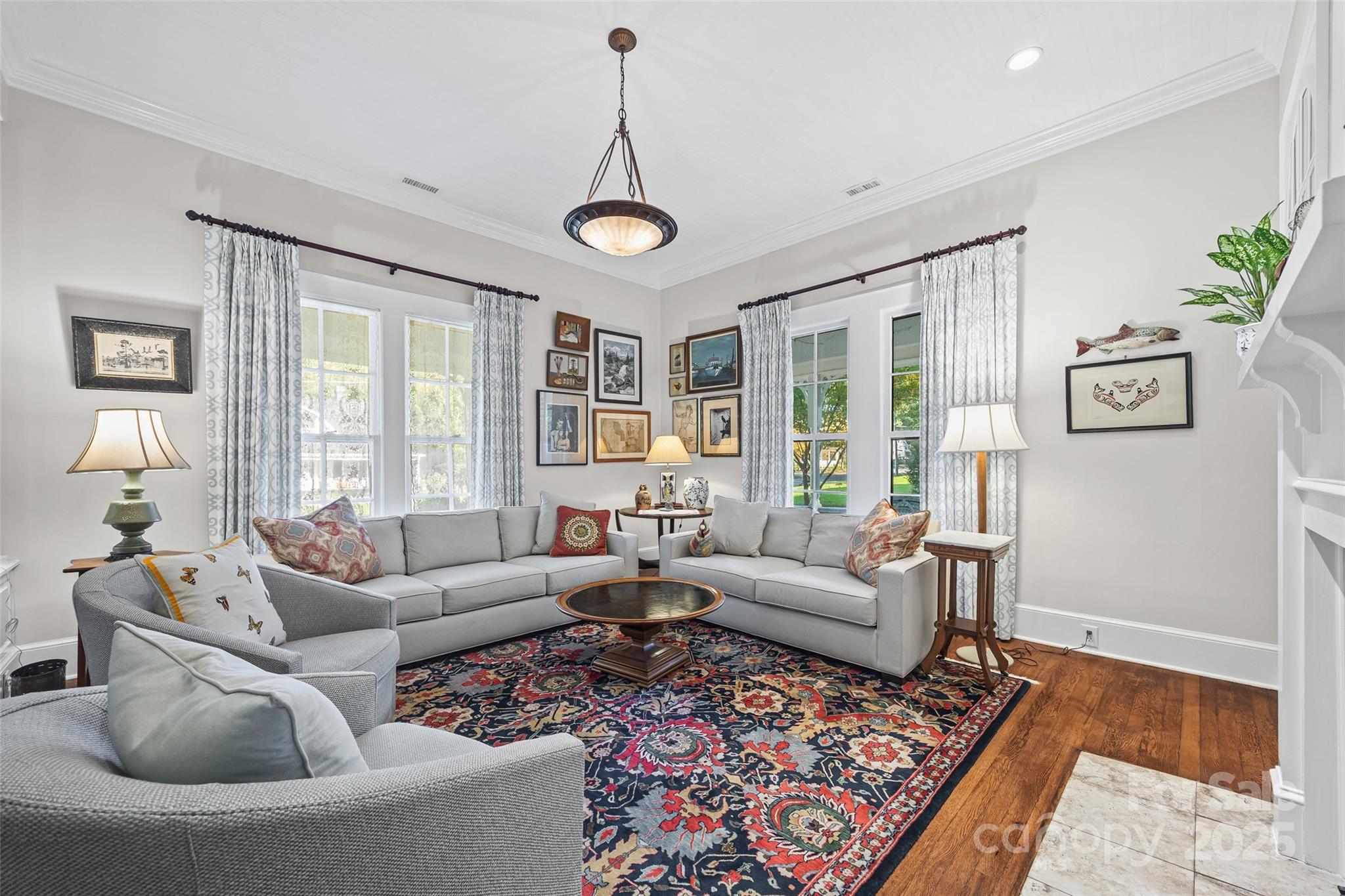 12 Wright Avenue York, SC 29745 - Photo 7 of 29 a living room with furniture and a large window