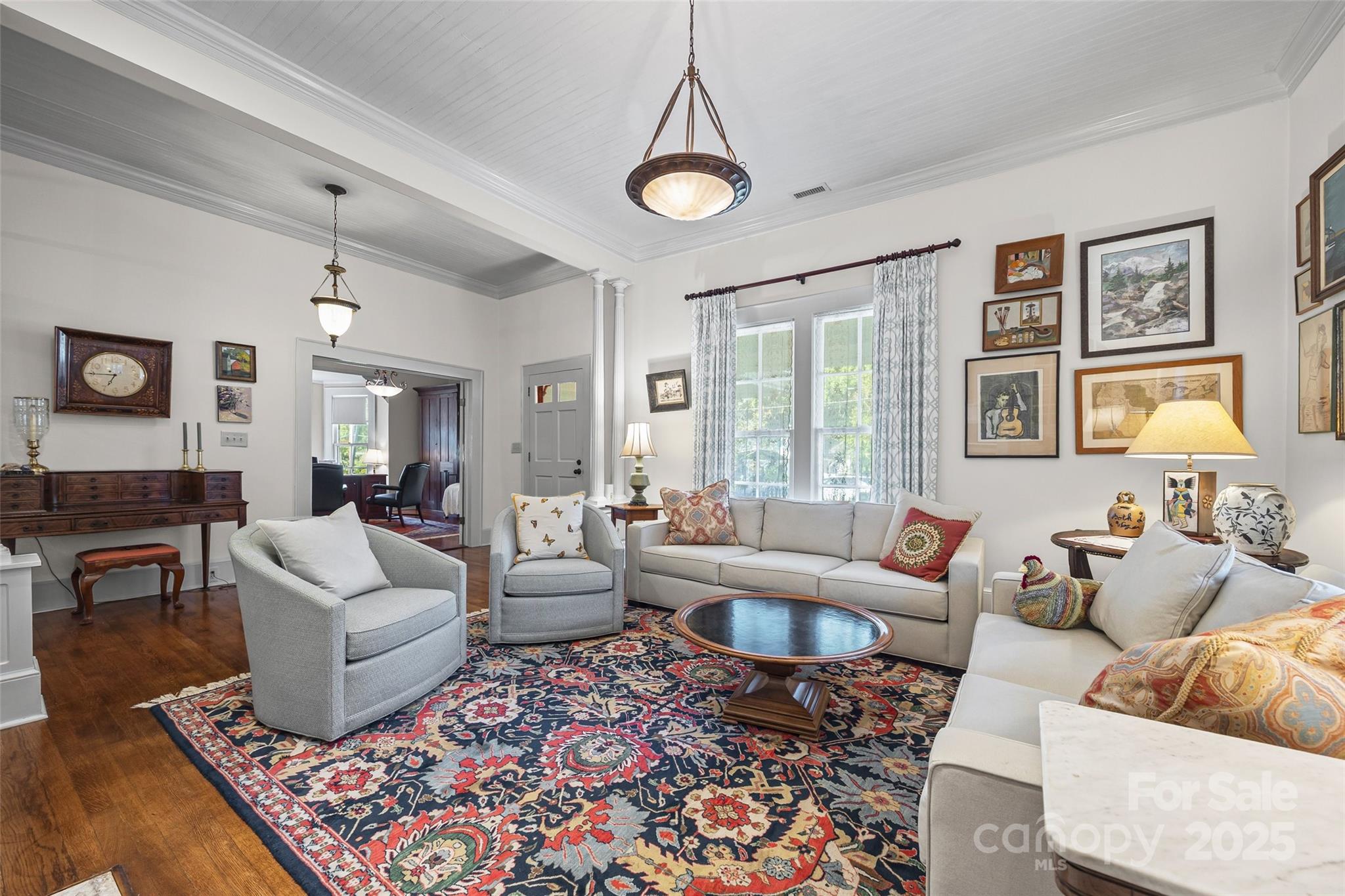 12 Wright Avenue York, SC 29745 - Photo 8 of 29 a living room with furniture and a large window