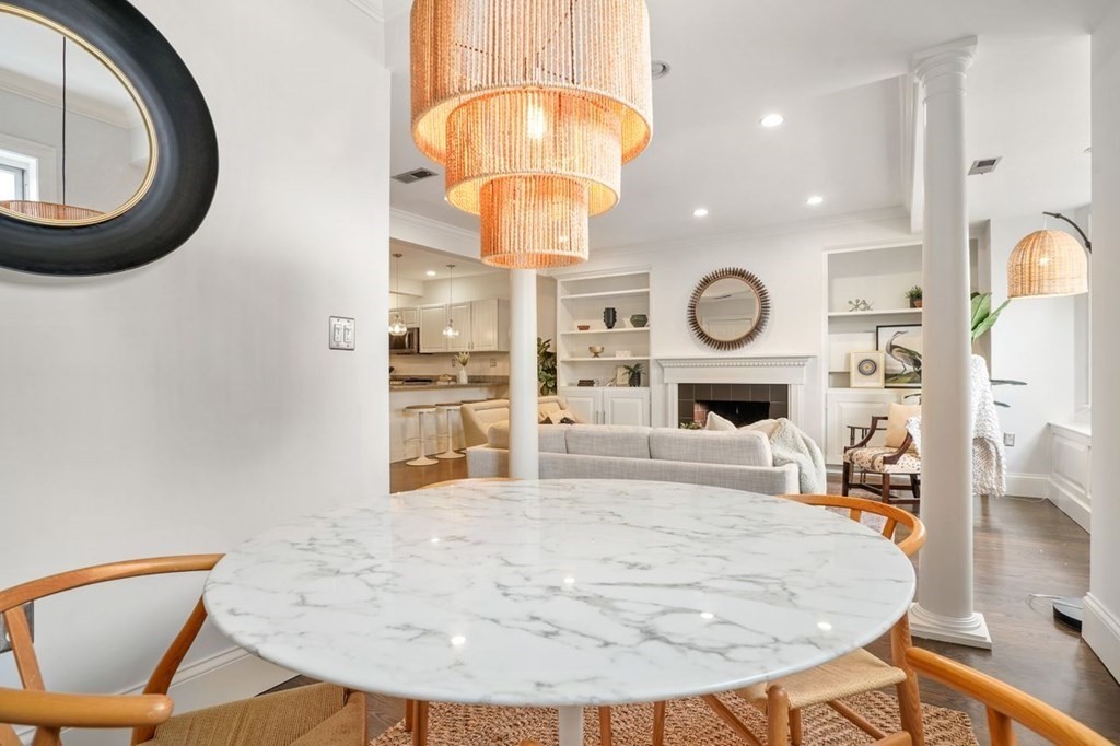 11 Union Street, Unit 2 Boston, MA 02129 - Photo 11 of 22 a large white kitchen with a sink a toilet and a mirror