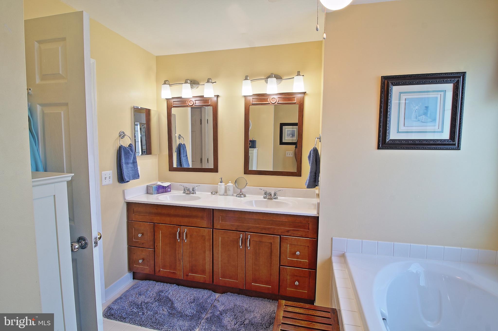 8532 Ellicott View Road Ellicott City, MD 21043 - Photo 26 of 54 Master Bath with dual Vanity