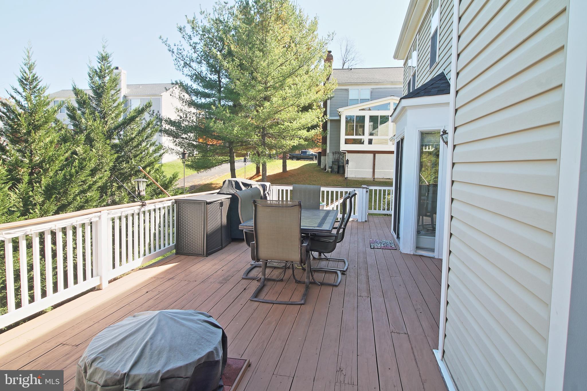 8532 Ellicott View Road Ellicott City, MD 21043 - Photo 47 of 54 Large Rear Deck