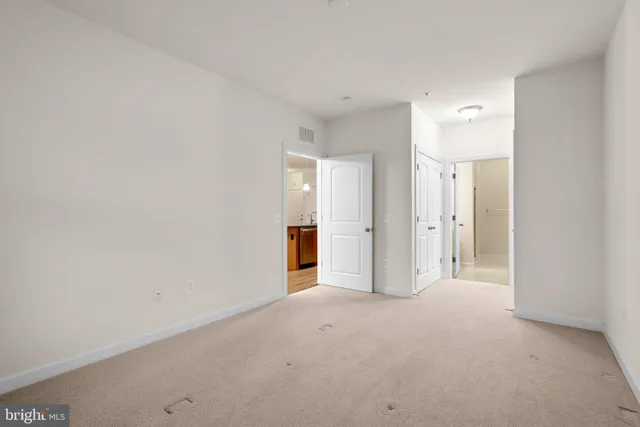 a view of empty room