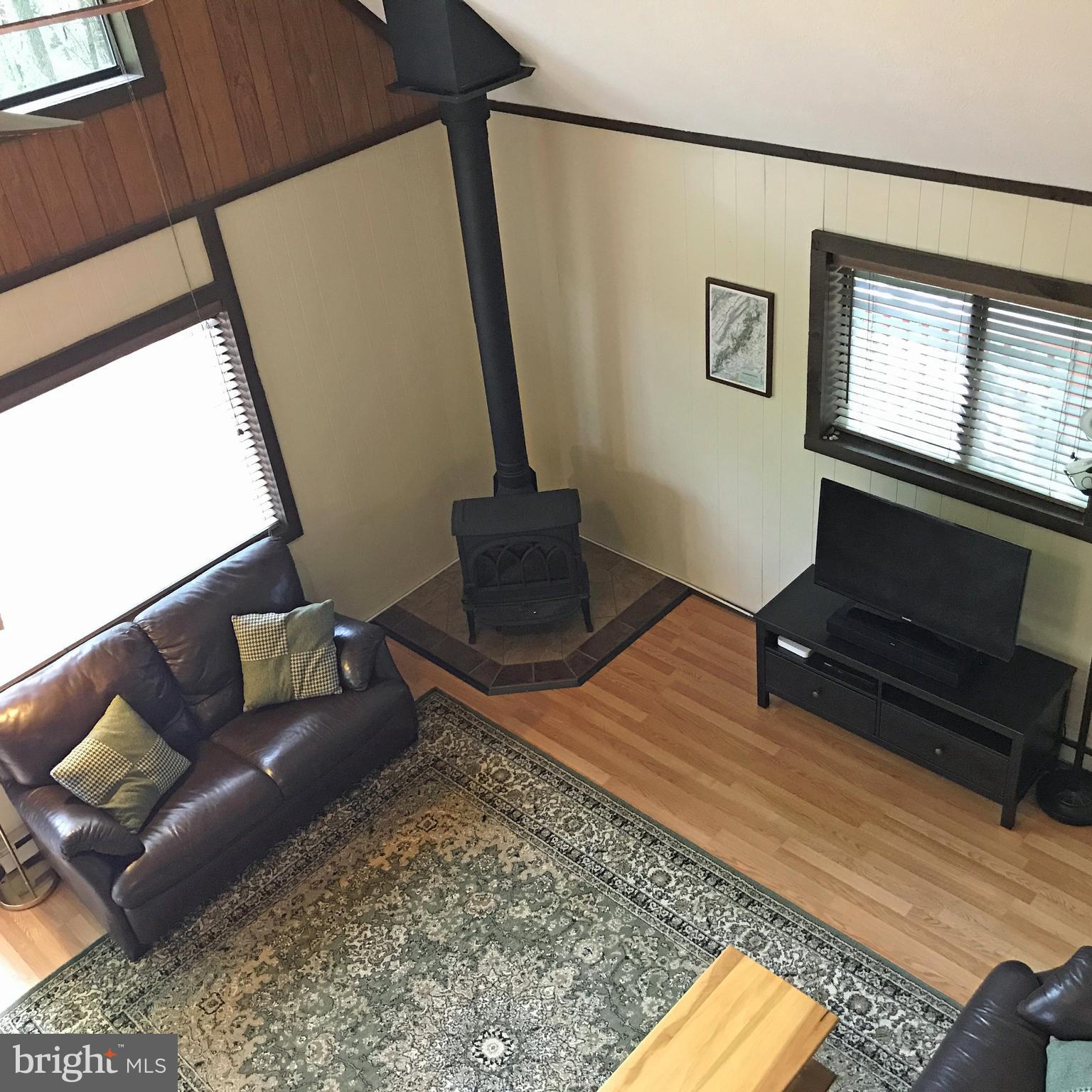 335 Connie Road Basye, VA 22810 - Photo 15 of 30 With Jotul wood-burning stove, new flooring
