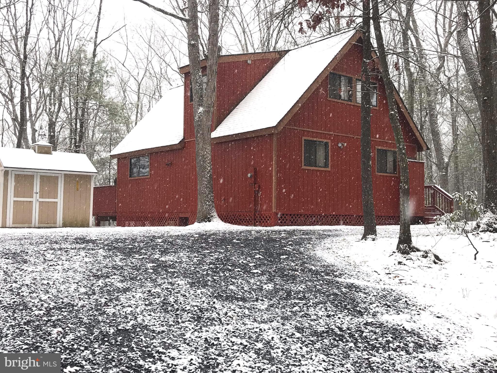 335 Connie Road Basye, VA 22810 - Photo 2 of 30 Great access to large driveway; 2 steps to deck.