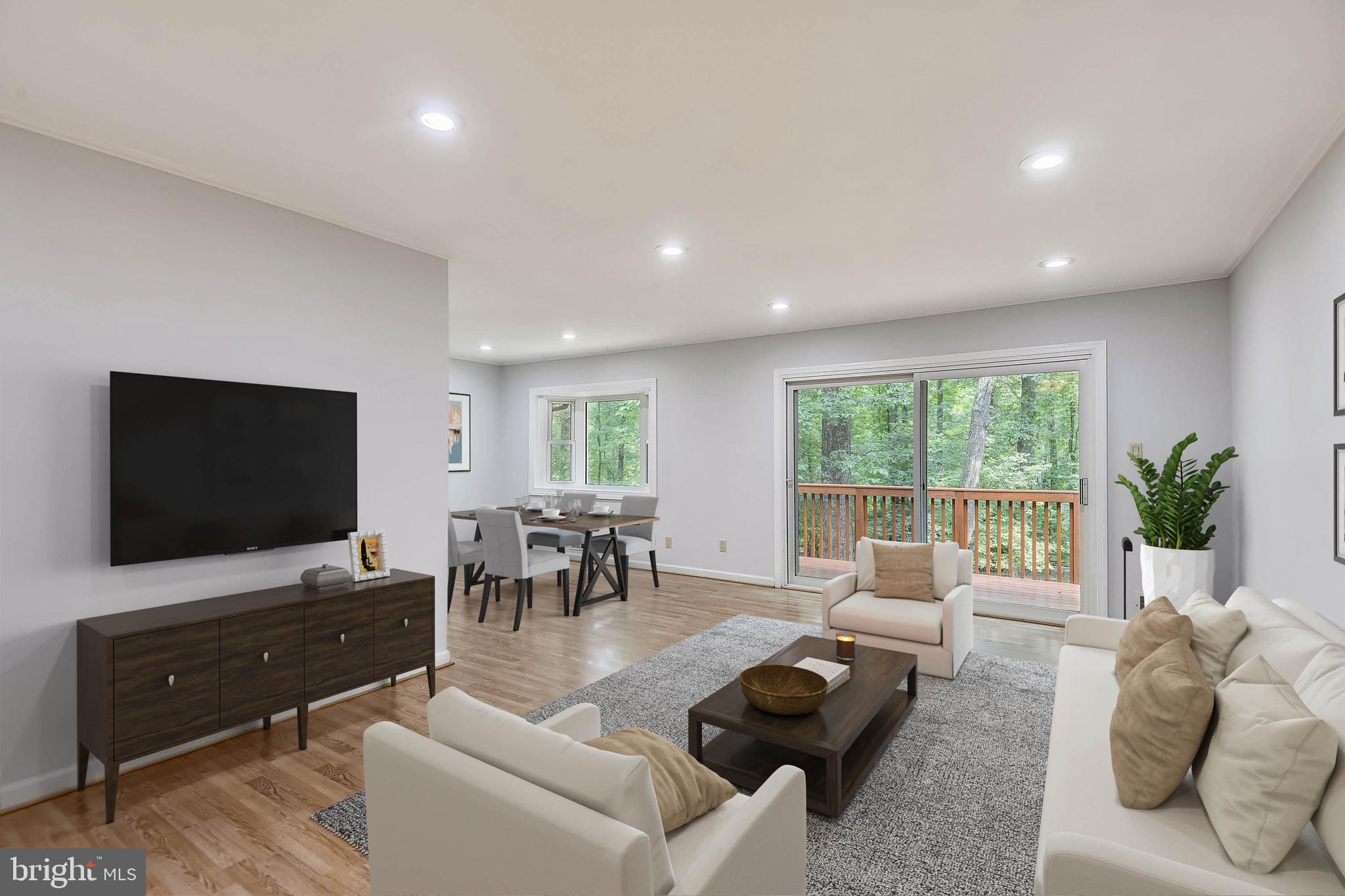 2405 Paddock Lane Reston, VA 20191 - Photo 13 of 50 Light filled with deck entrance