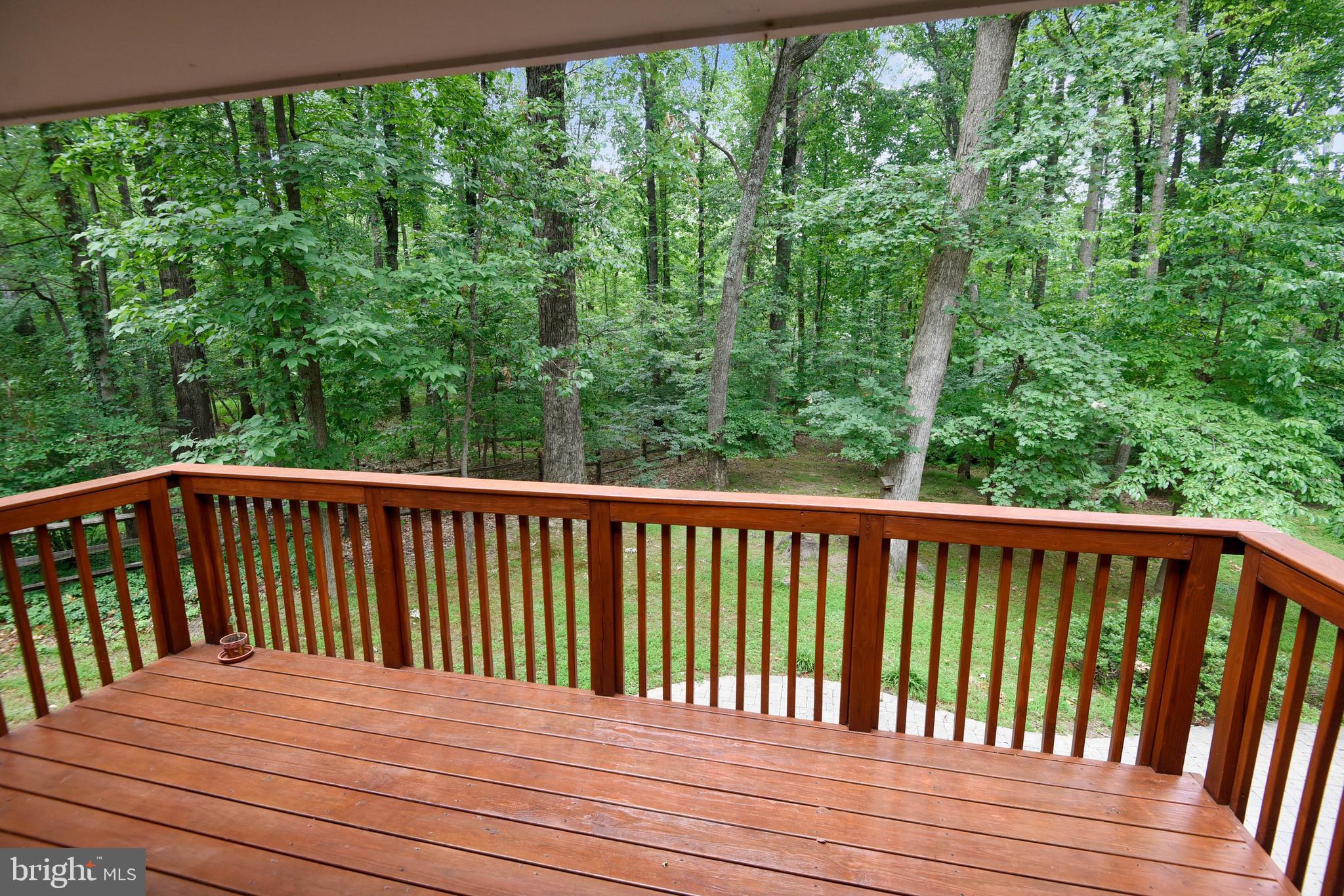 2405 Paddock Lane Reston, VA 20191 - Photo 15 of 50 View from main deck off living room