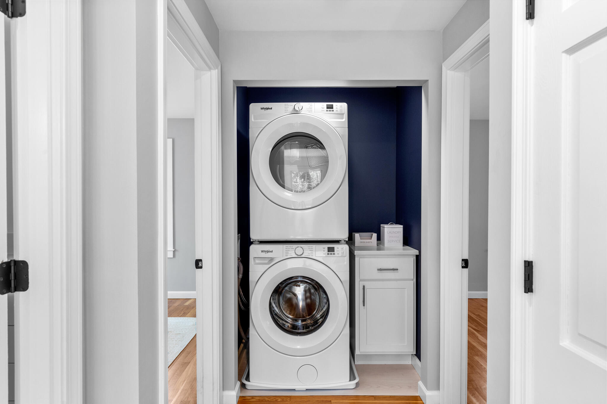 1295 Massasoit Road Eastham, MA 02642 - Photo 18 of 32 a utility room with dryer and washer