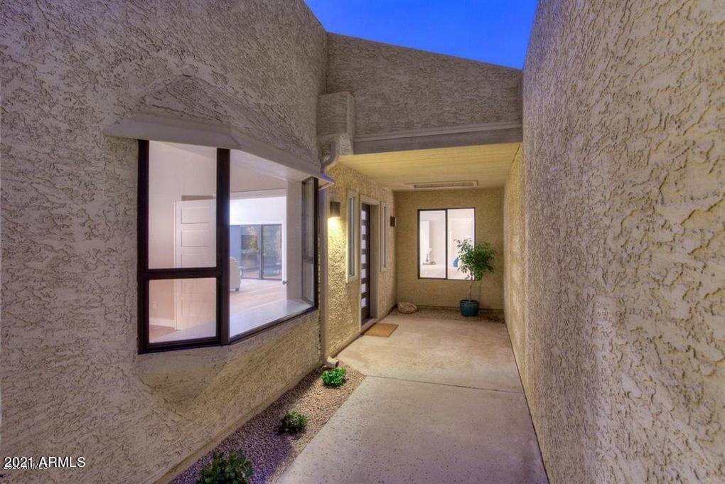 7331 East Valley View Road Scottsdale, AZ 85250 - Photo 33 of 33 Front walk