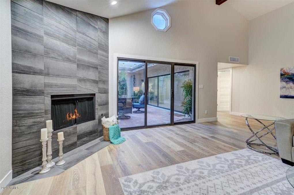 7331 East Valley View Road Scottsdale, AZ 85250 - Photo 5 of 33 Fireplace Family Room