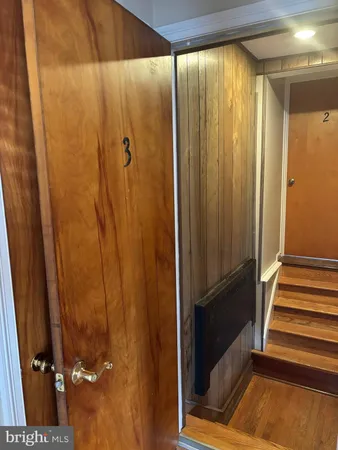 a bathroom with a shower and a tub