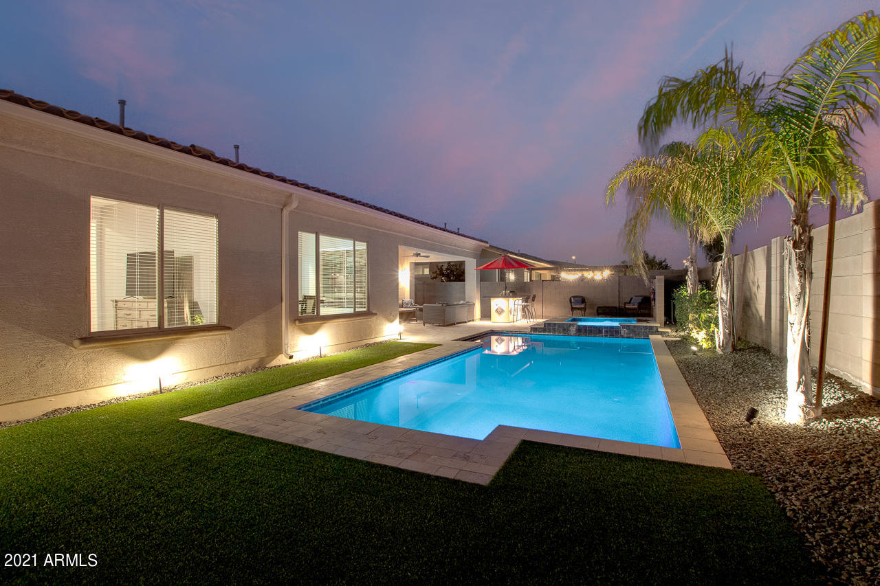 2237 East Saddlebrook Road Gilbert, AZ 85298 - Photo 34 of 49 Custom lighting