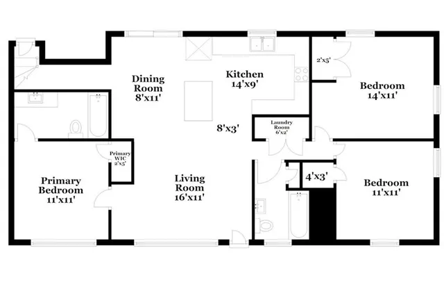 $1,840 | 12804 East Bowen Street, Independence, MO 64055