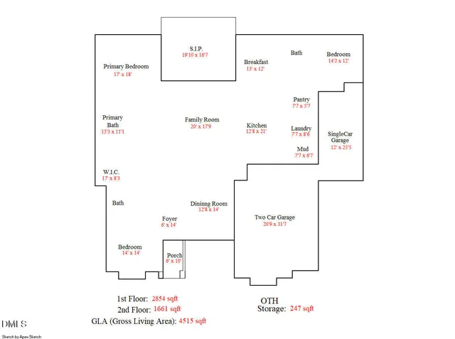 $1,550,000 | 1117 Delilia Lane, Wake Forest, NC 27587