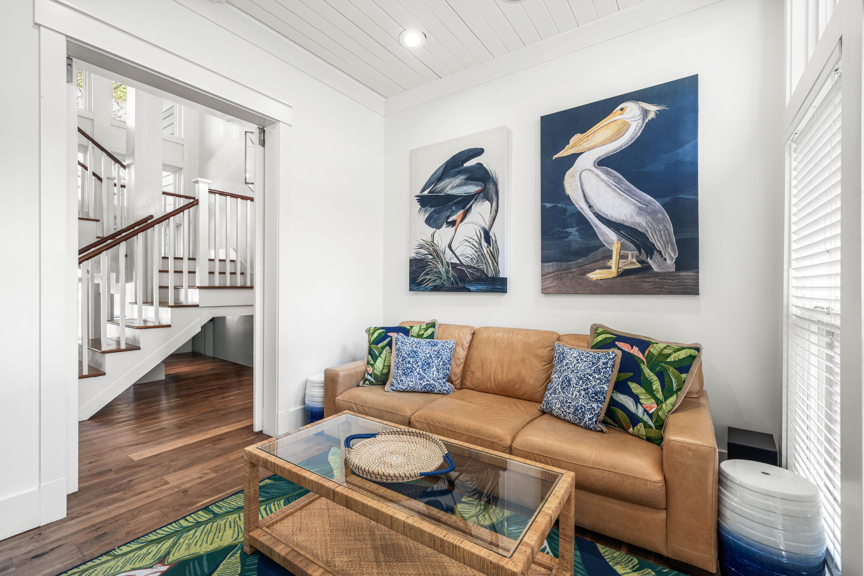 114 Pine Needle Way Santa Rosa Beach, FL 32459 - Photo 4 of 66 a living room with furniture and wooden floor