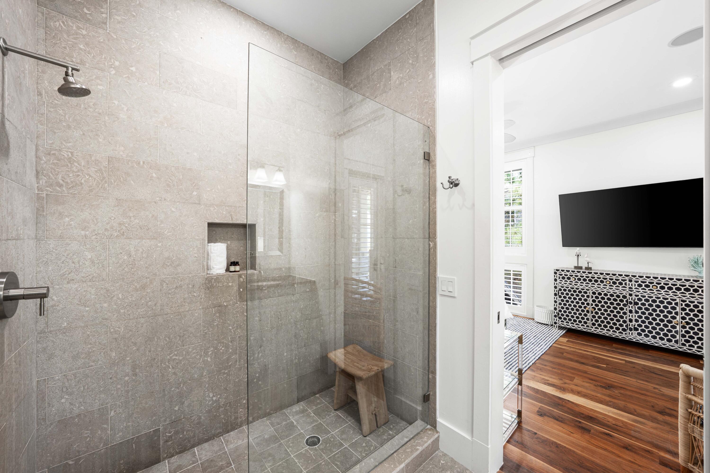 114 Pine Needle Way Santa Rosa Beach, FL 32459 - Photo 45 of 66 a bathroom with a toilet and a shower