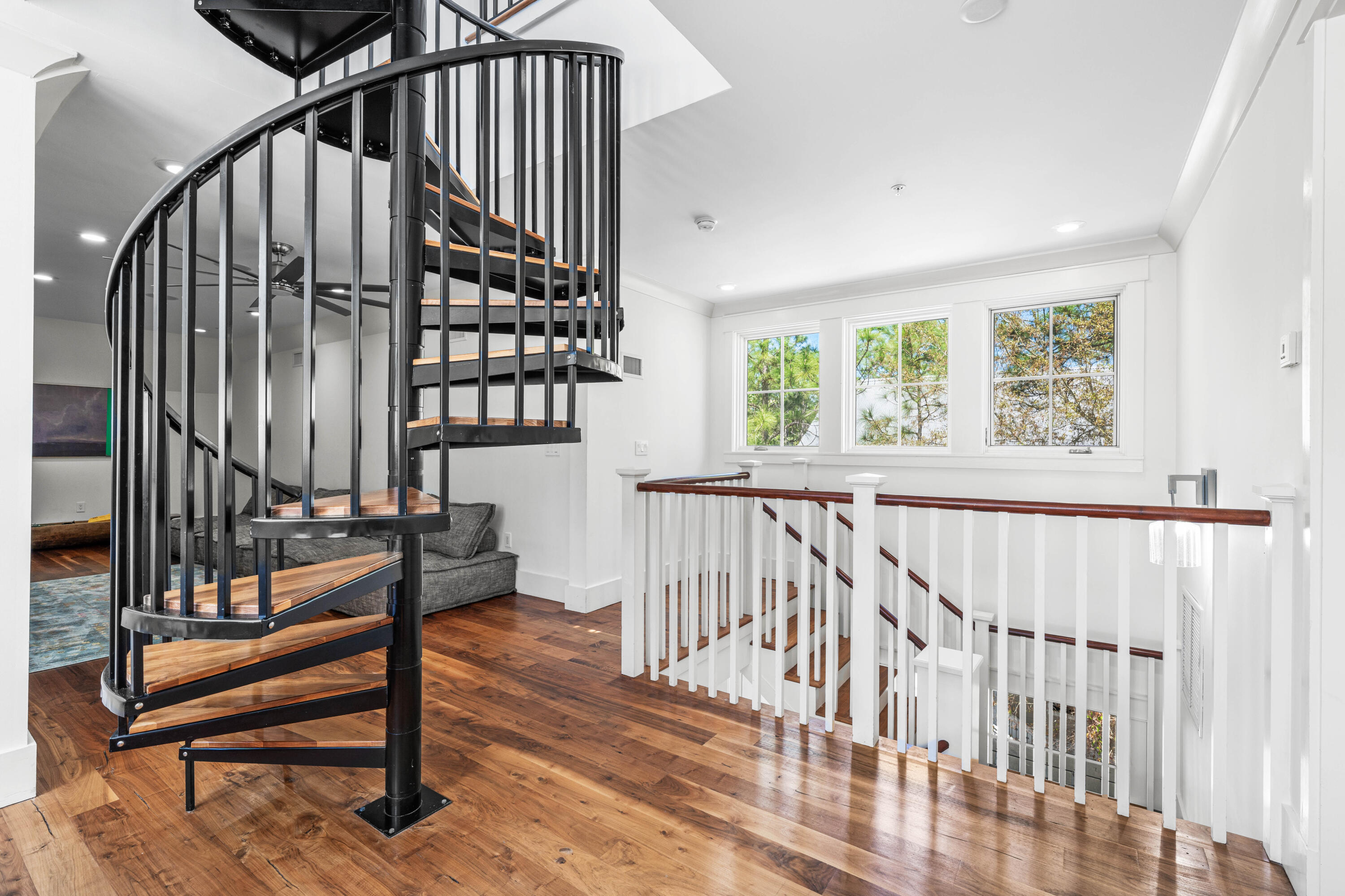114 Pine Needle Way Santa Rosa Beach, FL 32459 - Photo 54 of 66 a view of entryway with wooden floor and a front door