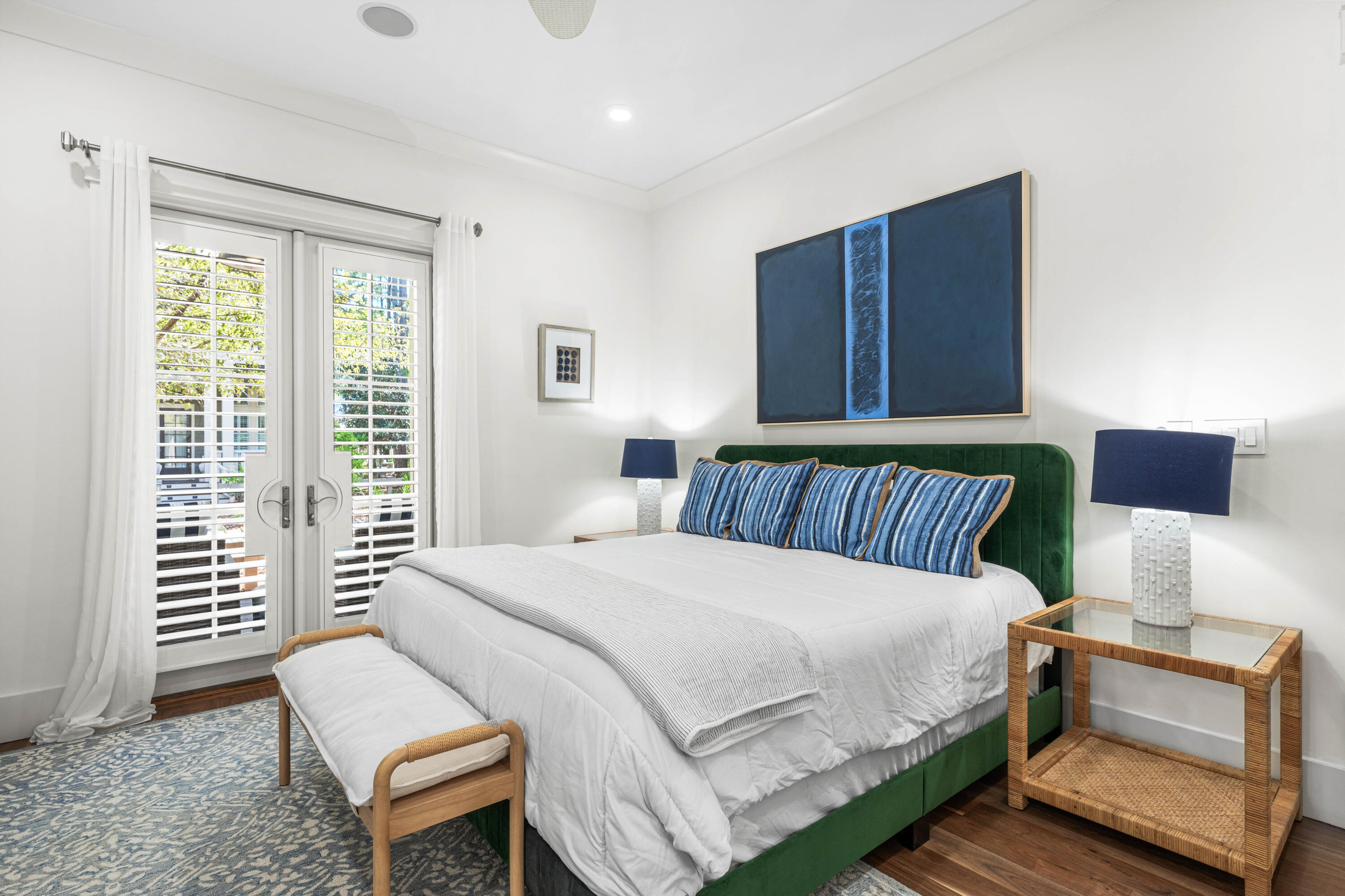 114 Pine Needle Way Santa Rosa Beach, FL 32459 - Photo 7 of 66 a bedroom with a bed and a couch