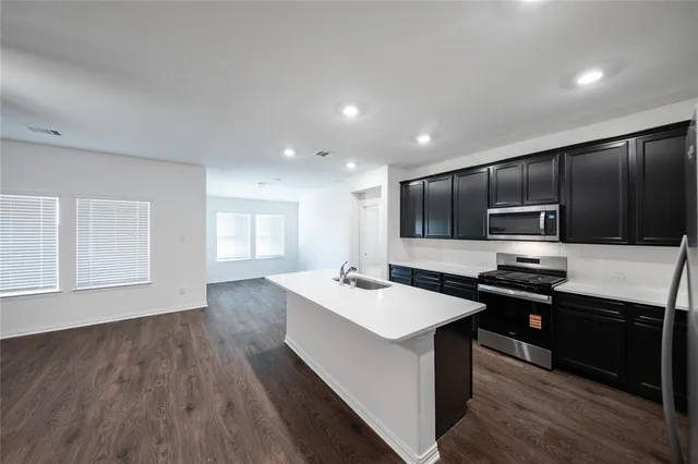 a backyard of a house