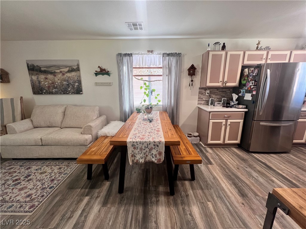 2970 Rio Rico Drive Pahrump, NV 89048 - Photo 8 of 53 Dining room with dark wood-style floors