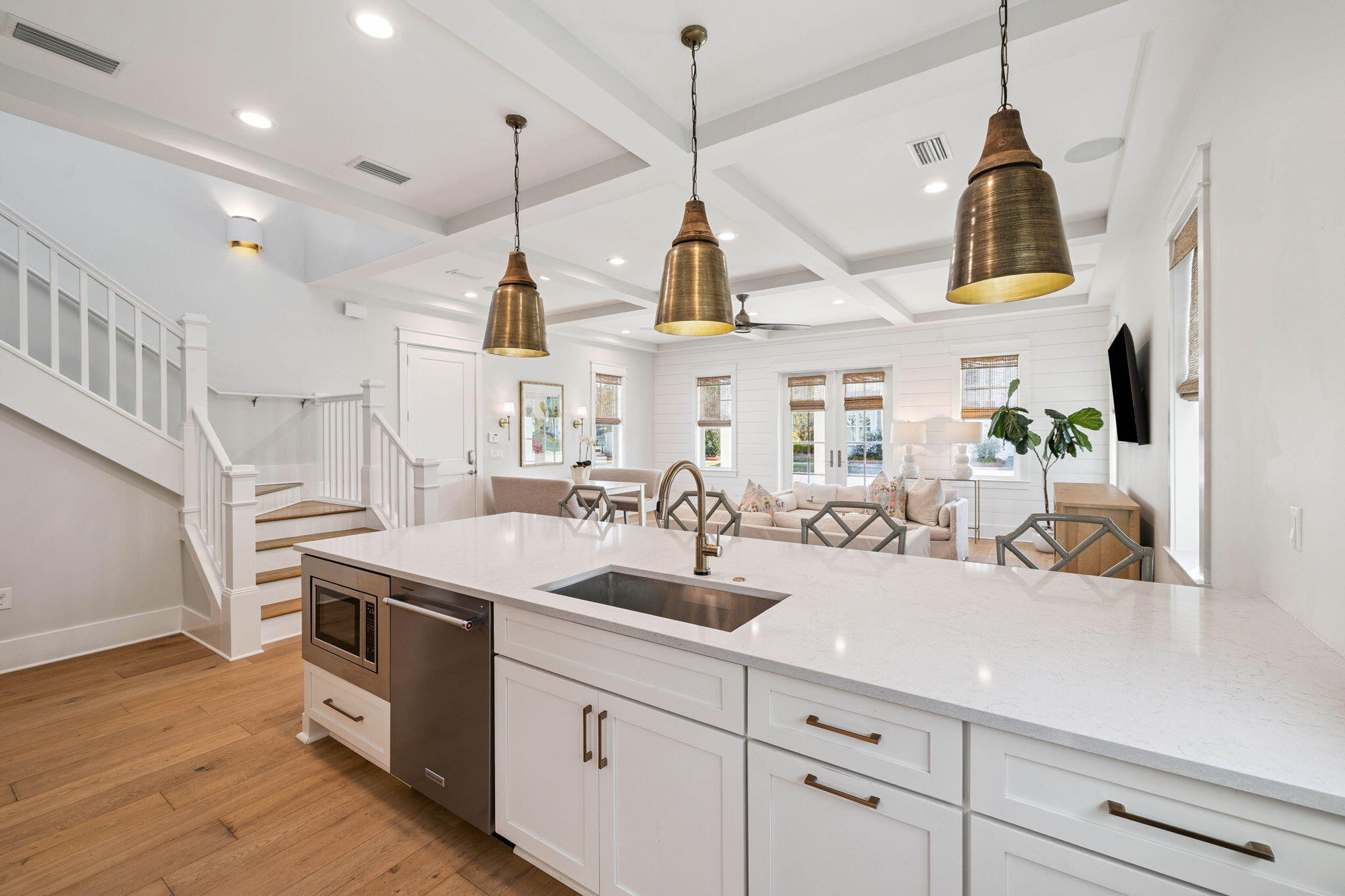 64 White Cottage Road Santa Rosa Beach, FL 32459 - Photo 14 of 35 a kitchen with sink and window