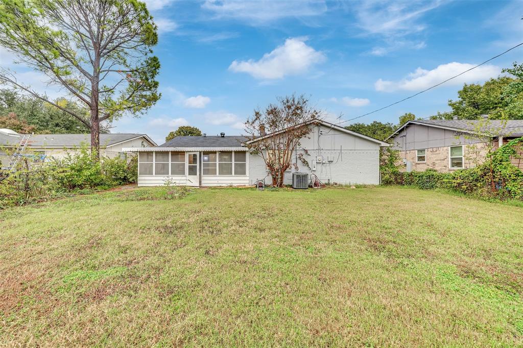 4610 Bucknell Drive Garland, TX 75042 - Photo 25 of 25 a view of a house with garden and trees