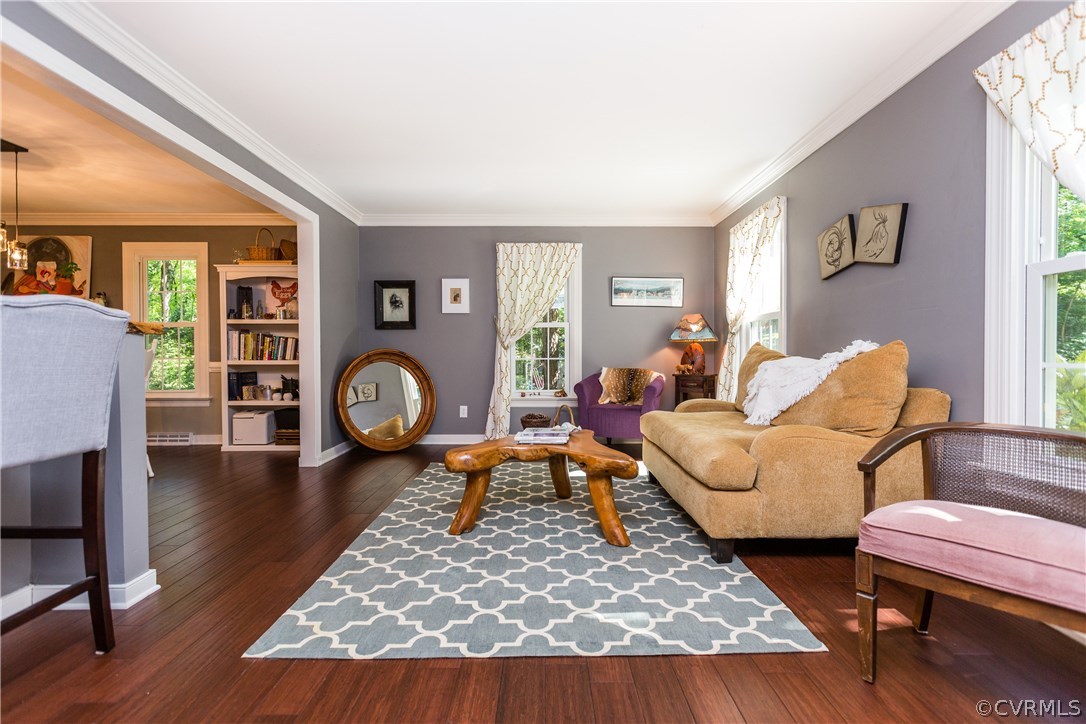 4115 Poplar Grove Road Midlothian, VA 23112 - Photo 11 of 36 a living room with furniture and a wooden floor