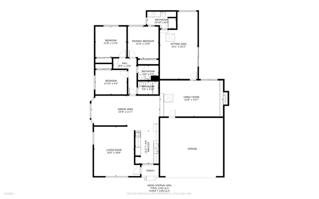 a picture of a floor plan