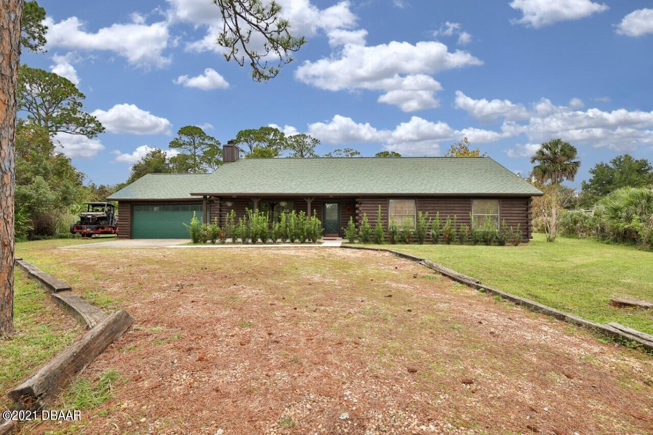 front view of house with a yard