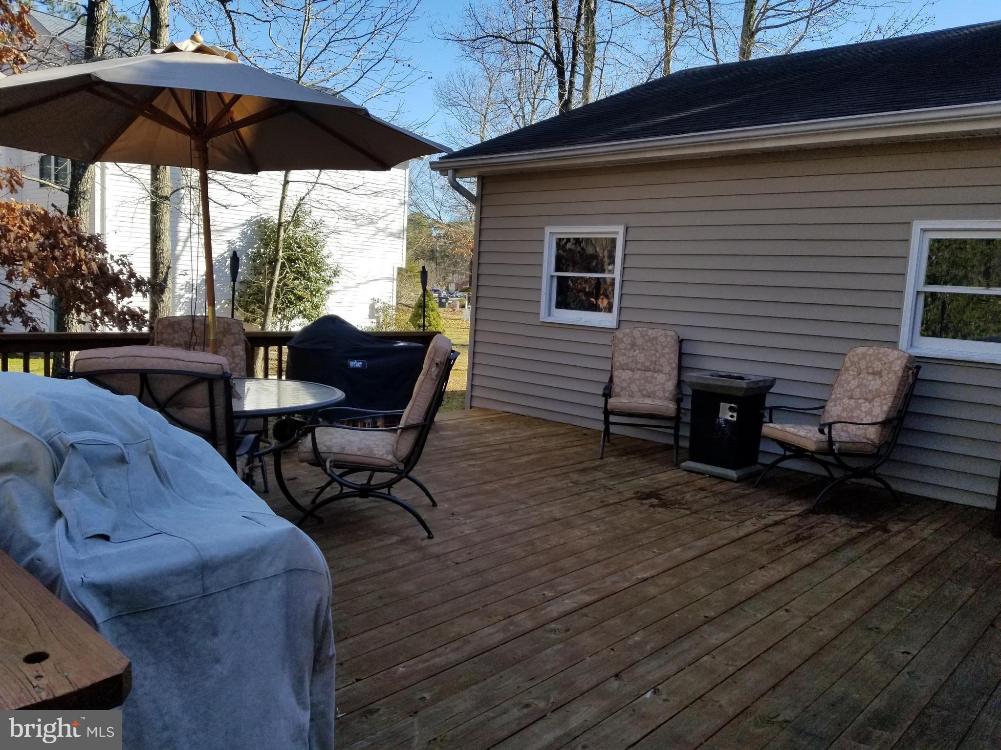988 Johnswoods Road Lusby, MD 20657 - Photo 26 of 28 Great deck off the back of the house