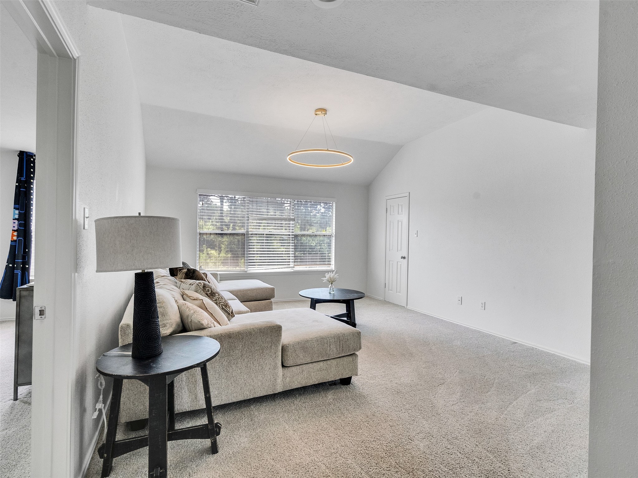 2605 South Mission Circle Friendswood, TX 77546 - Photo 27 of 27 a living room with furniture and a large window