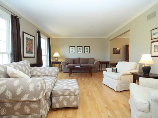 6N755 Murray Road St. Charles, IL 60175 - Photo 4 of 16 a living room with furniture and a large window