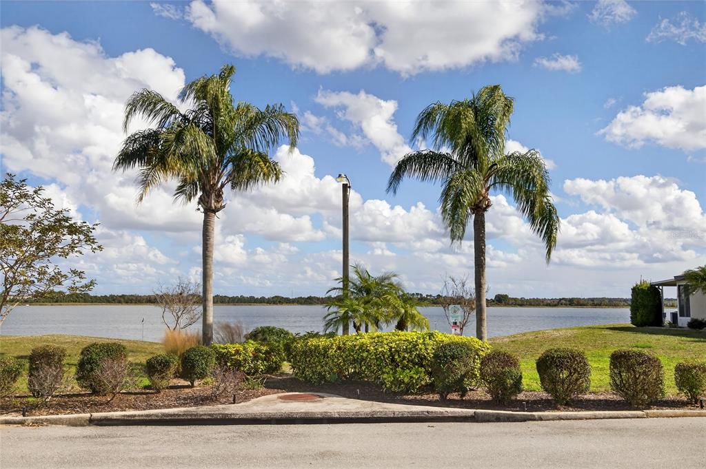 622 Ridge Terrace Winter Haven, FL 33881 - Photo 27 of 29 a view of a ocean with a palm tree and a ocean view