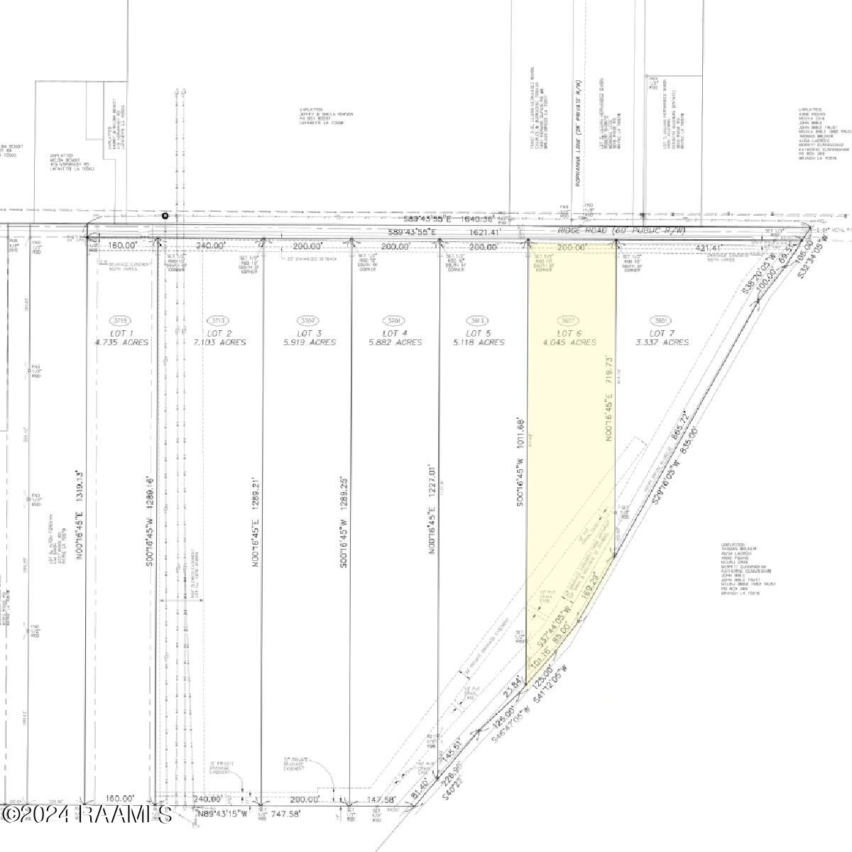 3607 Ridge Road Duson, LA 70529 - Photo 1 of 2 Lot 6