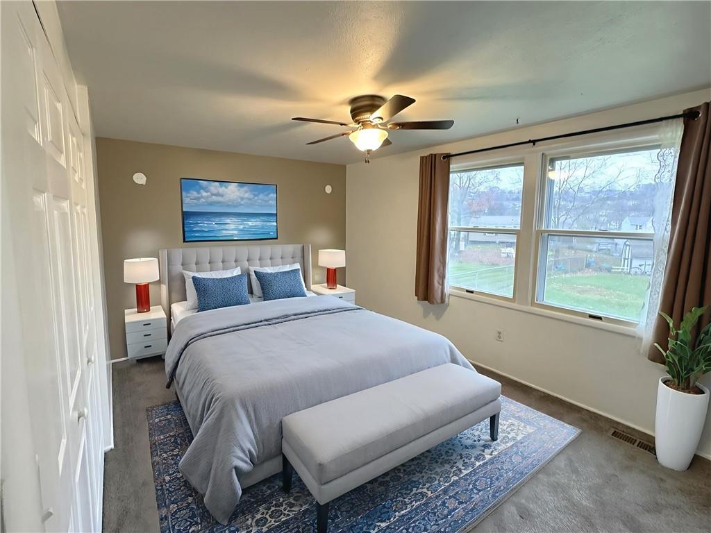 107 Fosterville Road Greensburg, PA 15601 - Photo 9 of 24 a bedroom with a bed and a window