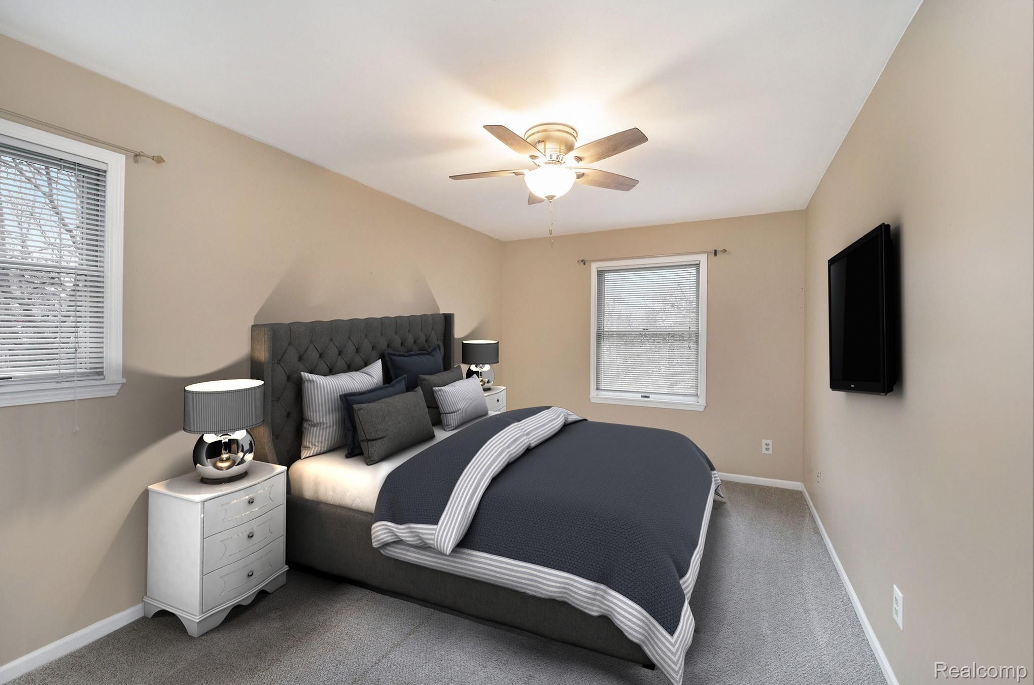349 South Crooks Road, Unit 5 Clawson, MI 48017 - Photo 4 of 24 Master Bedroom