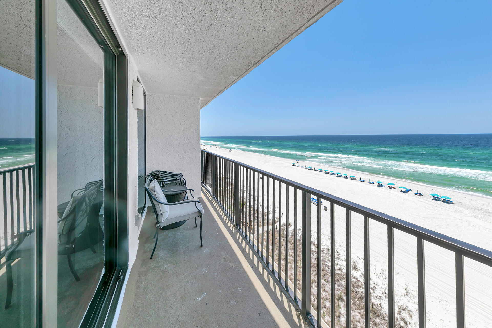 17351 Front Beach Road, Unit W602 Panama City Beach, FL 32413 - Photo 25 of 30 a view of balcony and yard