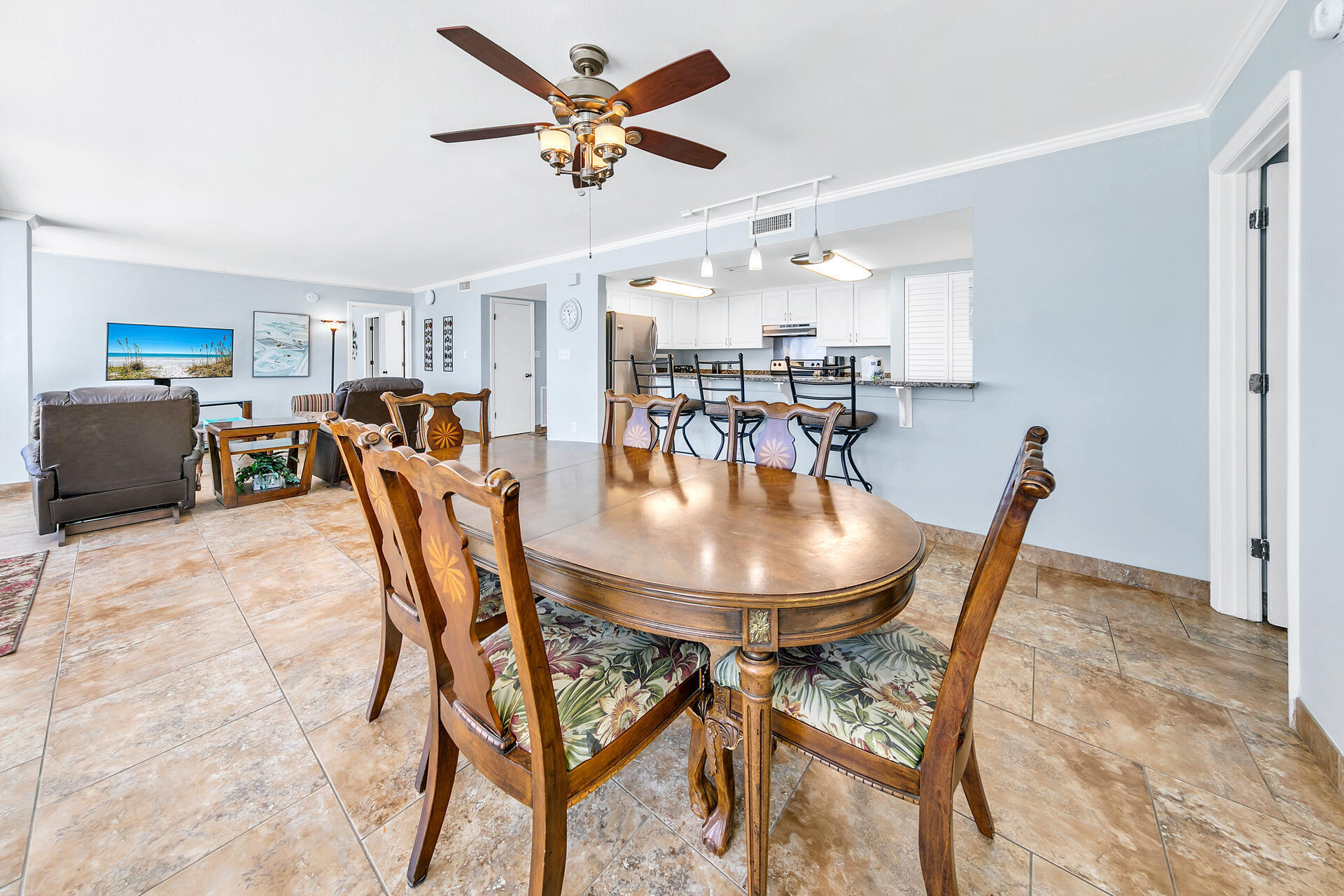 17351 Front Beach Road, Unit W602 Panama City Beach, FL 32413 - Photo 7 of 30 a dining room with furniture and window