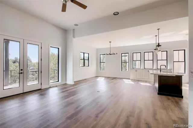 a house view with a outdoor space