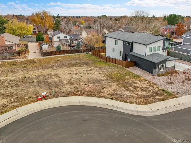 an aerial view of residential houses