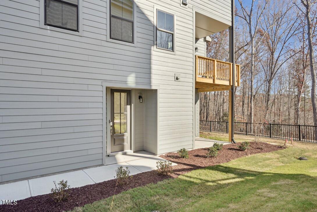 4710 Cypress Tree Lane Raleigh, NC 27612 - Photo 1 of 19 Private Entry with nature view from rear